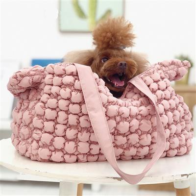 Bubble Plush Designer Dog Purse -4 colors